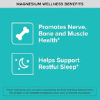 Qunol Magnesium Capsules 420mg, 100% DV, High Absorption Magnesium Supplement, Extra Strength, Bone and Muscle Health Supplement, 180 Count