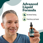 Active B-12 Liquid B12 Supplement, Supports Energy and a Healthy Nervous System - Convenient Liquid Dropper Absorbs Fast & Tastes Great - 2Pack