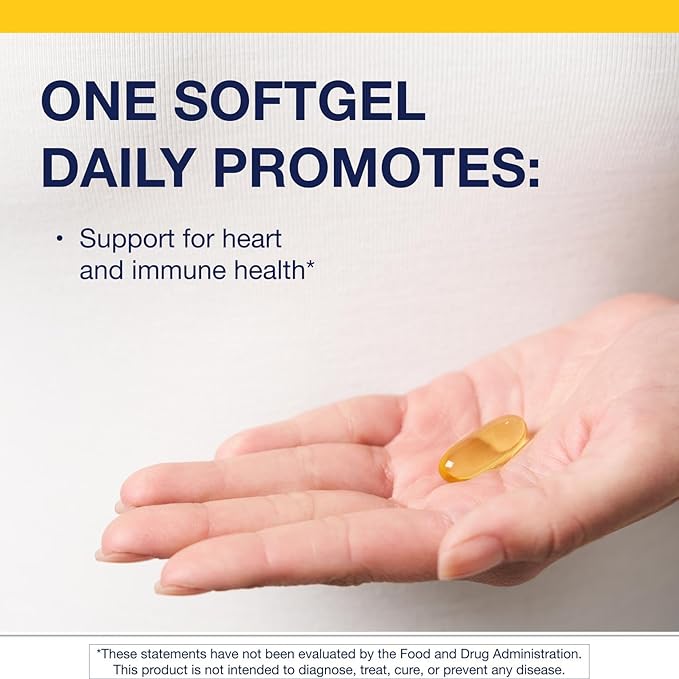 Metagenics OmegaGenics Mega 10 Omega Supplement- with Omega-7, 330 mg EPA & 170 mg DHA for Heart Health*- Sustainably Sourced & No Fishy Aftertaste - Non-GMO & Gluten-Free - 60 Softgels