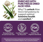 Probiotics for Women with Aloe Vera, and D-Mannose for Complete Wellness That Supports: UTI; BV; YI, and Vaginal Health and is Non-GMO - Vegan with 240 Veg Pills