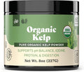 Organic Kelp Powder Supplement - Bulk Raw, Dry, Pure Sea Kelp Seaweed Powder 8oz 75 Serving Thyroid, Iodine, & Digestion