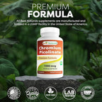 Best Naturals Chromium Picolinate 1000 mcg 240 Tablets