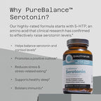 Quality of Life Pure Balance Serotonin Premium–Helps Boost Serotonin & Cortisol Levels - Includes 5-HTP, Venetron, Sensoril, Vitamin D3 & L-Theanine–60 Capsules