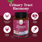 Bundle of Uric Acid Cleanse and Detox Capsules - Turmeric, Tart Cherry & Celery Seed Supplement for Men and Women and D Mannose with Cranberry Supplement - Potent D Mannose 1000mg Capsules for Kidney
