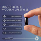 OS2 Ocular Support Solution - Patented Eye Vitamins for Macular Health, Dry Eye and Blue Light - Lutein, Zeaxanthin, Omega 3, Astaxanthin and AREDS2 Supplements, Co-Developed by NASA, 90 ct