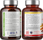 biophix D-Mannose Plus Cranberry Probiotics 1000 mg 120 Vcaps - Free Vitamin C-1000 30 Tablets - Supports Urinary Bladder Tract Health and Digestive Well Being