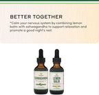 Ashwagandha Organic Drops for Stress Relief (1,200mg, 60 Servings) Ashwagandha Tincture for Adrenal Support and Cortisol Manager (Vegan Safe, Gluten Free, Non-GMO) by Double Wood