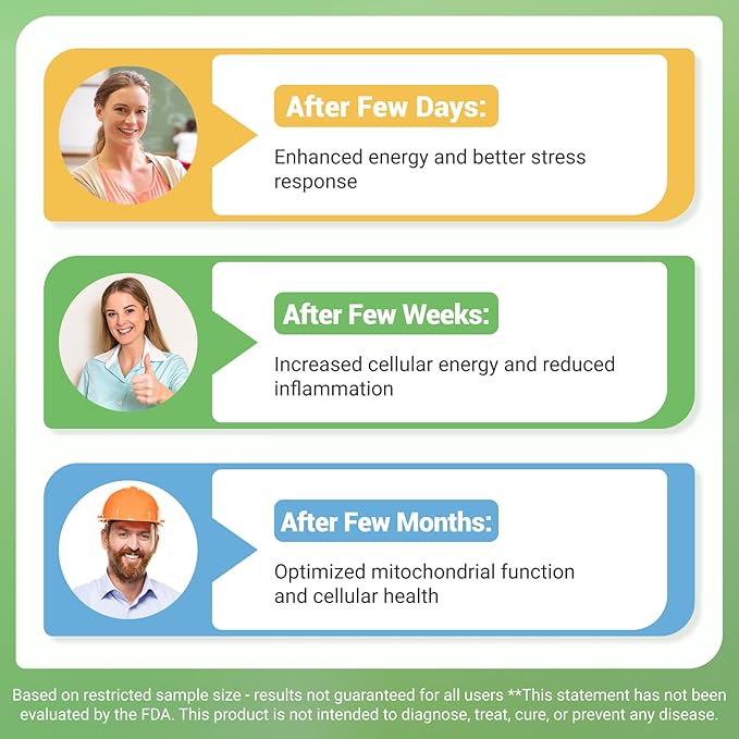 Nature Whisper® NAD+ Supplement 620mg | 6-in-1 Complex with Resveratrol, Ashwagandha & Urolithin A - Daily Energy Stack for Focus, Brain Fog & Healthy Aging - 60 Capsules