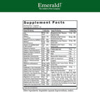 EMERALD LABS Men's 1 Daily Multi - Additive-Free Men's Multivitamin - Includes Lycopene, Zinc, Vitamin D3, & More - Supports Bones, Prostate & Vision* - 30 Vegetable Capsules