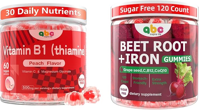 Beet Root Gummies – Natural Beetroot Supplement for Daily Wellness & Energy Support – Vegan, Halal,Sugar Free, Pectin-Based Gummy Vitamins with Natural Peach Flavor – 120 Gummies