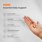 Turmeric Curcumin - 3,120 mg Complex with Ginger & Black Pepper Extract - 95% Curcuminoids - Extra Strength Turmeric Supplement for Joint Health, Brain, Heart & Immune Support - 180 Turmeric Capsules