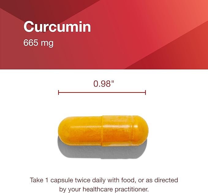 PROTOCOL FOR LIFE BALANCE Curcumin Turmeric Root Extract - 95% Standardized Curcuminoids - 665 mg Curcumin - Curcumin Turmeric Supplements - Non-GMO & Kosher - 60 Veg Capsules