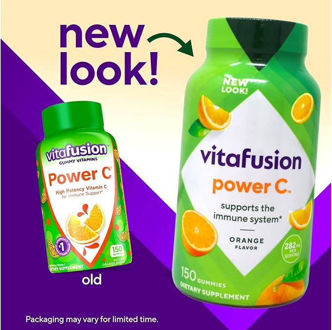 Vitafusion Power C, Gummy Vitamins for Adults (600ct)
