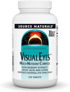 Source Naturals Visual Eyes, Multi-Nutrient Complex - 120 Tablets