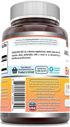 Amazing Formulas Berberine 1000mg Per Serving 60 Capsules Supplement | Non GMO | Gluten Free | Made in USA