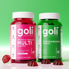 Goli SuperGreen Vitamin Gummy - 300 Count - Essential Vitamins and Minerals - Plant-Based, Vegan, Gluten-Free & Gelatin Free - Health from Within, Pack of 5