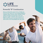 Life Extension BioActive Folate & Vitamin B12, 150 Vegetarian Capsules (Pack of 2), Non GMO, Gluten Free