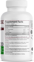 Bronson D-Mannose 500 MG Vegetarian Friendly Formula Non-GMO, 120 Capsules
