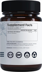 Tart Cherry Capsules 1050mg 120 Count Tart Cherry Extract 10:1 Antioxidant Supplement Plant Based Fruit Extract Capsules Vegan Non GMO
