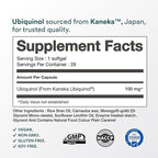 Kaneka™ Ubiquinol 100mg | Boosts Energy, Supports Heart & Cellular Health | Active CoQ10 for Healthy Aging |GMP Certified | 28 Softgels (Pack of 1)