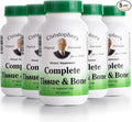 Christopher's Original Formulas Complete Tissue & Bone Formula – 100 VCaps | Herbal Support for Bones & Connective Tissue - Pack of 5