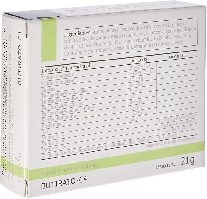 Butyrate C4 30cap, Standard, Single