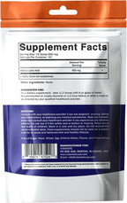 Vitamatic Pure Alpha Lipoic Acid (ALA) 600mg Per Serving - 167 Servings - Non-GMO & Gluten Free