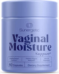 Premium Vaginal Moisture Support Capsules - Vaginal Moisture & Mood, Sexual Function, & Relaxation, Vaginal Dryness, Feminine Wellness & Intimacy, KSM 66 Ashwagandha, Slippery Elm & Maca - 60 Capsules
