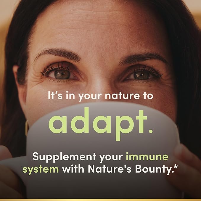 Nature's Bounty Vitamin C + Zinc, Vitamin Supplement, Supports Immune Health, 60 mg, 60 Tablets