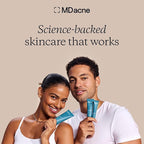 MDacne DIM Skin Clearing Supplements (30 Vegan Capsules) - for Acne Treatment, Estrogen Balance, Hormone Menopause Relief & Bodybuilding, Cruciferous Extract & Bioperine (30 Count (Pack of 1))