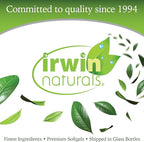 Irwin Naturals Bloat-Away - Water Balance Support - Replenish Electrolytes & Essential Minerals - 60 Liquid Soft-Gels - 2 Pack