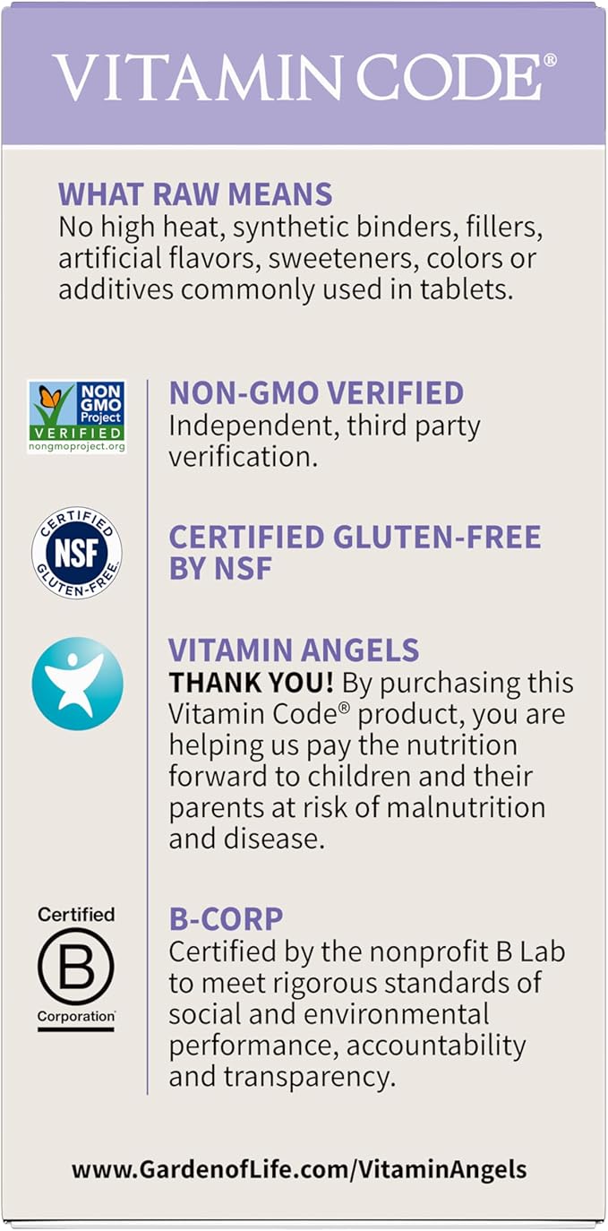 Garden of Life Vitamin Code®, RAW Prenatal™, 90 Vegetarian Capsules