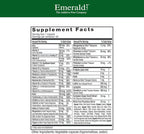 EMERALD LABS Men's 1 Daily Multi - Additive-Free Men's Multivitamin - Includes Lycopene, Zinc, Vitamin D3, & More - Supports Bones, Prostate & Vision* - 60 Vegetable Capsules