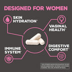Probiotic for Gut Health 50 Billion CFU Probiotics Supplement Capsules 16 Strains Prebiotics, Postbiotics for Women Gut Immune Colon Health Energy Endurance Support Soy-Free Non-GMO 30 Capsule Serving