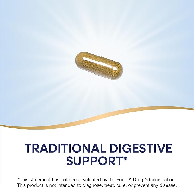Nature’s Way Oregon Grape, Traditional Digestive Support*, Non-GMO Project Verified, 500 mg per Serving, 90 Capsules (Packaging May Vary)