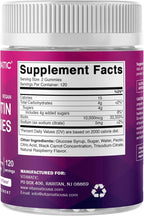 Vitamatic Biotin Gummies 10,000 mcg for Stronger Hair, Skin & Nails - 240 Vegan Gummies - Also Called Vitamin B7