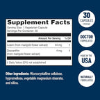 VisiVite Super Lutein 444 Eye - Unique & Clear Eye Vitamins - Lutein Max Vision Vitamins for Eyes - Zeaxanthin Plus Lutein Eye Vitamins - Clear Eye Supplements for Adults