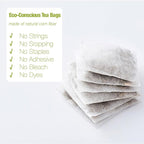 50 Bags Roasted Dandelion Root Tea Bags, 2.5/Bags, Natural Dried Dandelion Root, Health Herb Dandelion Tea Loose Leaf, Caffeine Free