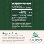 Global Healing Center - Vitamin B12 Sublingual 5000 MCG Organic Liquid Supplement, Methylcobalamin, Adenosylcobalamin, Hydroxo Long-Lasting Energy and Healthy Metabolism - Vegan B12 Vitamins (1 Oz)