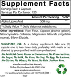 Best Naturals Alpha Lipoic Acid 300 mg & Magnesium Glycinate 425 mg