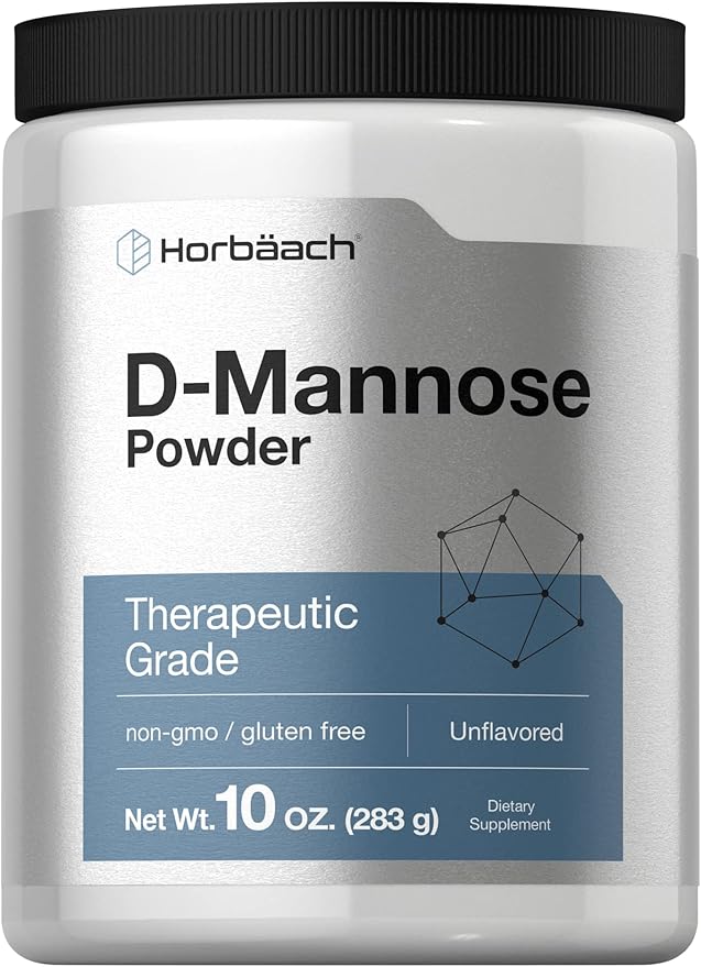 Horbaach D-Mannose Powder | 10 Oz | Supplement for Women and Men | Unflavored | Vegetarian, Non-GMO, and Gluten Free