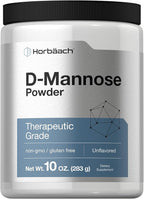 Horbaach D-Mannose Powder | 10 Oz | Supplement for Women and Men | Unflavored | Vegetarian, Non-GMO, and Gluten Free
