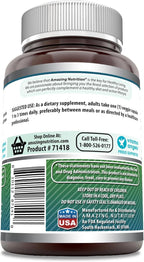 Amazing Formulas DMAE Supplement | 250 Mg | Veggie Capsules | Non-GMO | Gluten-Free | Made in USA (1 Pack, 200 Count)