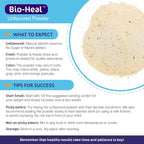 5-in-1 Bio-Heal® Probiotic for Kid, Men & Women (Powder) - Best Supplement for Brain Function, Gut Health & Constipation - Shelf Stable & Fortified with Vitamins, Minerals & Prebiotics