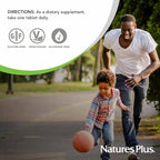 NaturesPlus Vitamin B2 250 mg - 60 Sustained Release Tablets - Supports Energy, Immune Health & Vibrant Hair, Skin, and Nails - Antioxidant Protection - Vegetarian, Gluten Free - 60 Servings