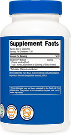 Nutricost Black Cherry Extract 240 Capsules for 120 Servings - Vegan, GMO-Free, Gluten-Free