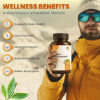 Turmeric Curcumin 1500mg with Black Pepper 5mg – High Potency, Vegan Capsules – Non-GMO, Gluten-Free – 120 Count