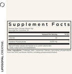 Codeage Liposomal Creatine Powder Supplement, Pure Creatine Monohydrate 5000mg, Pre Workout & Post Workouts - Unflavored Creatine, Micronized Creatine Powder - Creatinine for Sports - 30 Servings