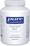 Pure Encapsulations Nutrient 950 | Multivitamin Mineral Supplement to Support Physiological Functions and a Healthy Lifestyle* | 360 Capsules