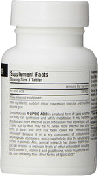 Source Naturals R-Lipoic Acid 50mg, 60 Tablets